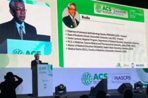 Prof. Budu Paparkan Materi pada Pertemuan Internasional Ahli Kesehatan Mata se-Asia