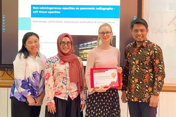 Dr. Divera Christina Maria dari LUMC Belanda Hadir di FKG Unhas, Ini Kegiatannya