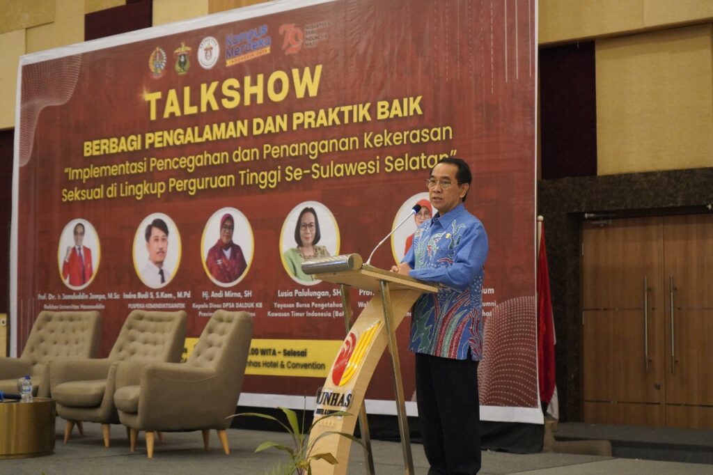Satgas PPKS Unhas Inisiasi Talkshow Pencegahan Kekerasan Seksual, Hadirkan 70 Perguruan Tinggi se-SulSel