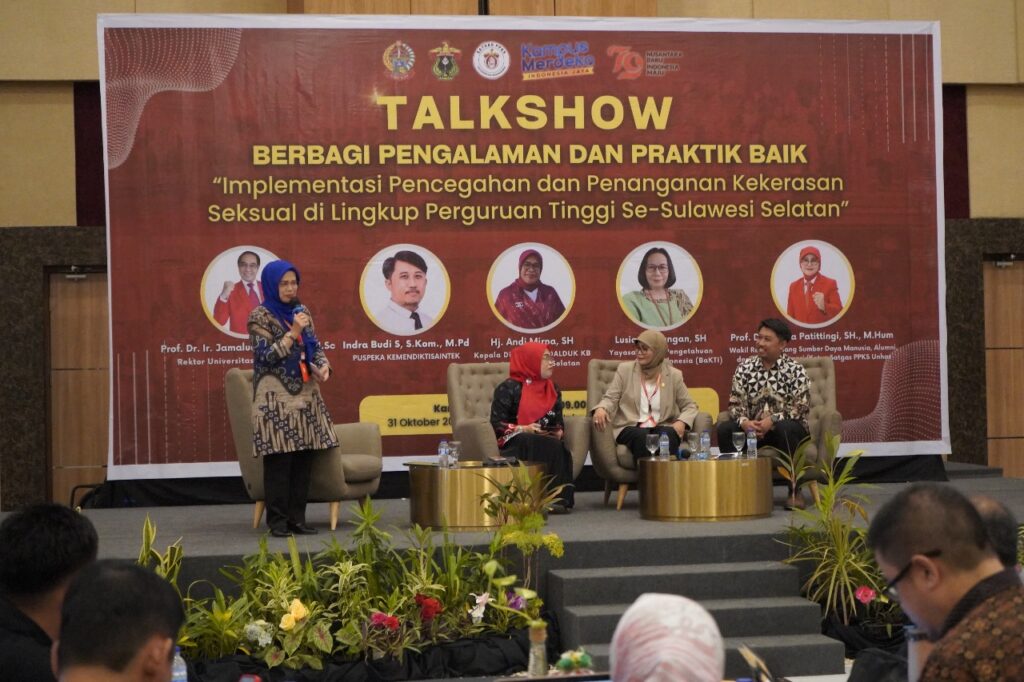 Satgas PPKS Unhas Inisiasi Talkshow Pencegahan Kekerasan Seksual, Hadirkan 70 Perguruan Tinggi se-SulSel