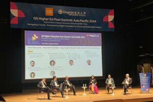Unhas Berpartisipasi dalam QS Higher Ed Summit Asia Pasifik 2024 di Hong Kong, Bahas Dampak Pemeringkatan Universitas