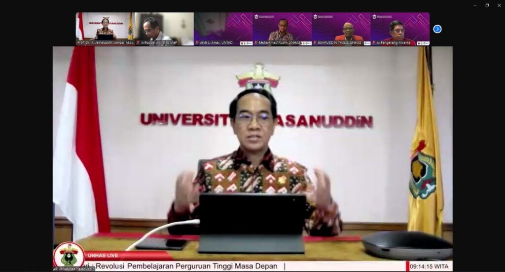 Unhas Selenggarakan Kuliah Bestari Tentang Revolusi Pembelajaran Perguruan Tinggi Masa Depan