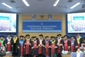 Dikukuhkan Empat Guru Besar Baru Unhas Rumpun Ilmu Kesehatan
