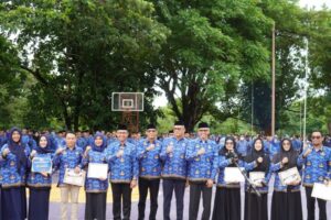 Peringatan HUT ke-53 Korpri di Unhas Semangat Pengabdian dan Apresiasi Prestasi