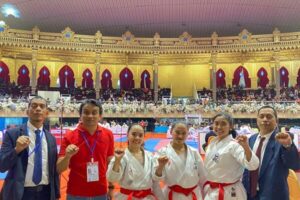 Unhas Raih 7 Medali dan Penghargaan Best of The Best di International Karate Rector Cup II di Unesa