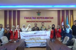 FKep Unhas Gelar Pre-Departure Training untuk Program Sakura Exchange 2025
