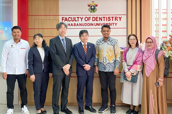 Bahas Student Exchange, Dekan dari Okayama University Jepang Berkunjung ke FKG Unhas