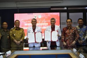 Unhas dan Luwu Timur Kerja Sama SDM, Rektor Unhas Bupati Luwu Timur Bervisi Besar