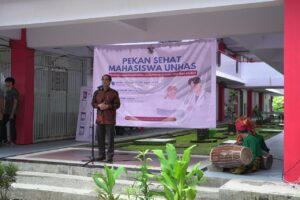 Direktur Utama BPJS Kesehatan Membuka Pekan Sehat Mahasiswa Unhas, Rektor Kesehatan Kekayaan Tidak Ternilai