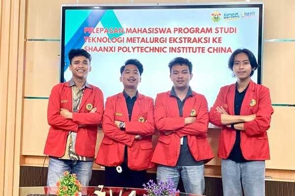 Fakultas Vokasi Unhas Lepas Mahasiswa Lanjut Studi ke Shaanxi Polytechnic Institute China