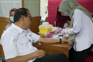 Unhas Laksanakan Pemeriksaan Kesehatan untuk Dosen dan Tendik Rektor Kesehatan adalah Kekayaan Tidak Ternilai