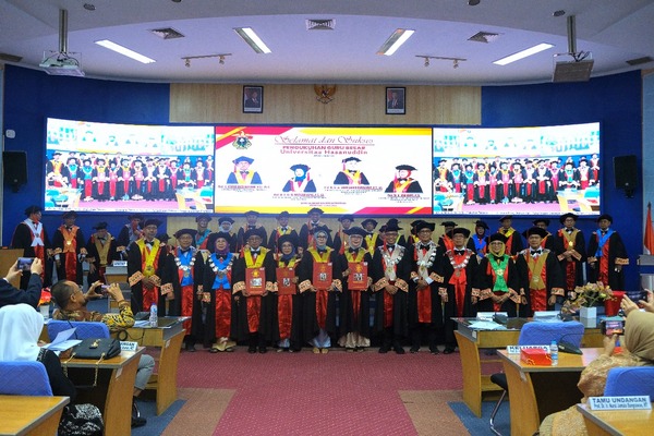 Empat Guru Besar Fakultas Teknik Dikukuhkan, Paling Produktif Dorong Peningkatan Jumlah Professor