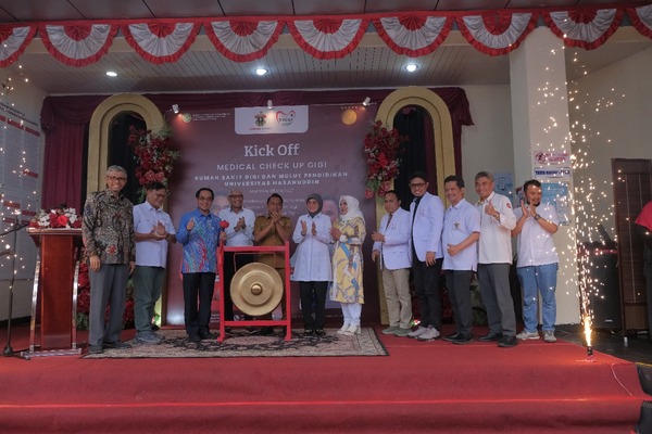RGMP Unhas Luncurkan Program Medical Check Up Gigi untuk Tingkatkan Kesehatan Gigi dan Mulut Sivitas Akademika