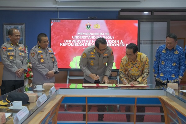 Unhas dan Polri Kolaborasi Dorong Pembentukan Pusat Kajian Kepolisian