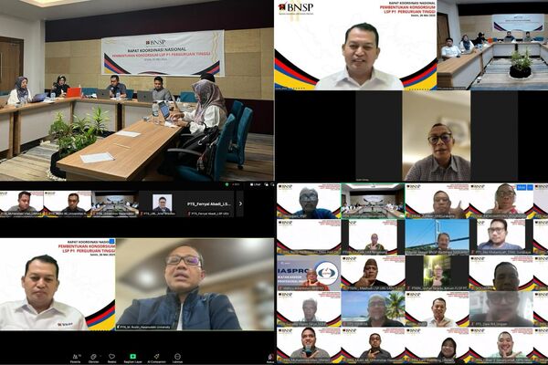 Unhas Terpilih Pimpin Konsorsium Nasional LSP P1 Perguruan Tinggi se-Indonesia