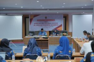 UPT Kearsipan Unhas Gelar Sosialisasi, Prof. Sumbangan Arsip Adalah Memori Institusi