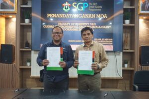 Fakultas Kehutanan Unhas dan GEF-SGP Sepakat Kerja Sama Pengembangan Tridarma Perguruan Tinggi