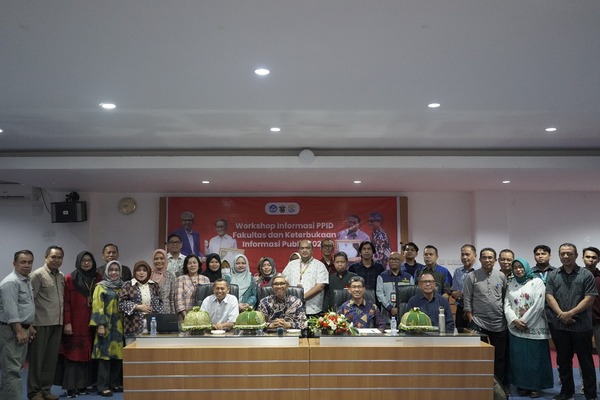 Unhas Gelar Workshop PPID Fakultas dan Keterbukaan Informasi Publik 2025