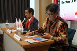 Prof. JJ Pimpin Rectors High-Level Meeting dalam JWG, Paparkan Ide Konsorsium Riset 6