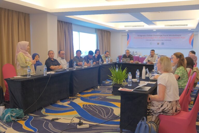Unhas dan Mitra Internasional Kolaborasi dalam Seagrass Global Challenge Workshop