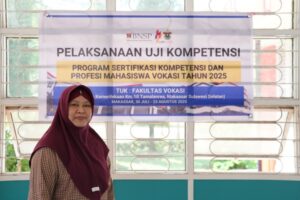Fakultas Vokasi dan LSP Unhas Gelar Sertifikasi dan Uji Kompetensi untuk Mahasiswa
