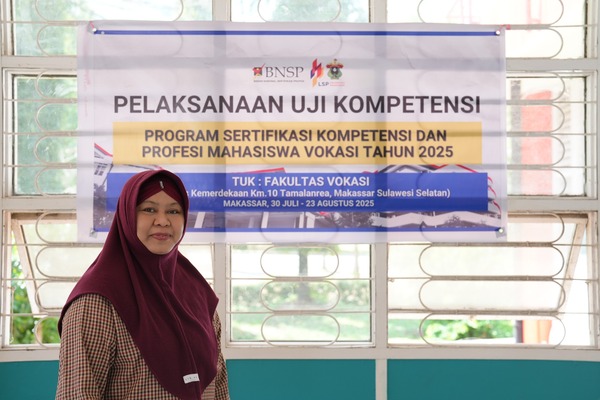 Fakultas Vokasi dan LSP Unhas Gelar Sertifikasi dan Uji Kompetensi untuk Mahasiswa