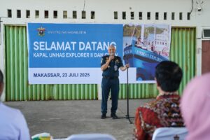 Kapal Unhas Explorer 2 Tiba di Makassar, Memperkuat Visi Kampus Maritim