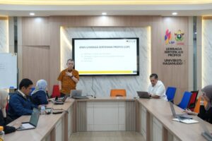 LSP Unhas Gelar Pelatihan Auditor Sistem Manajemen Mutu, Tingkatkan Kualitas Sertifikasi