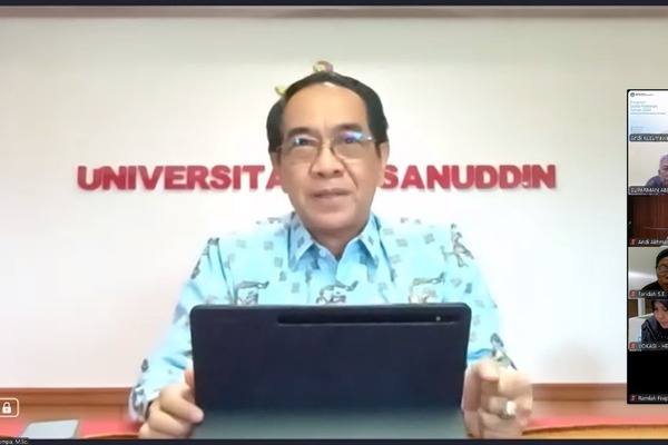 Rektor Unhas Manajemen Risiko Harus Menjadi Bagian dari Budaya Kerja di Kampus