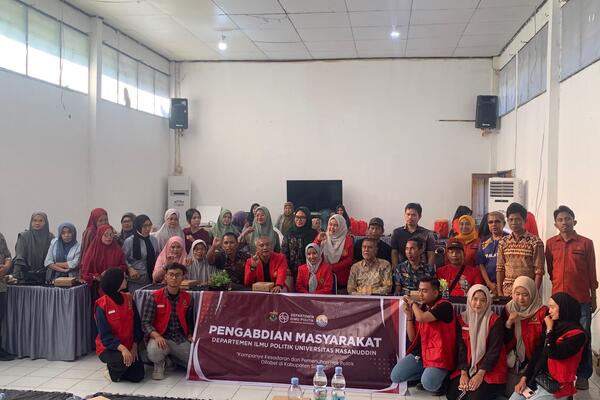 Unhas dan KPU Sidrap Gelar Sosialisasi Politik Inklusif bagi Penyandang Disabilitas