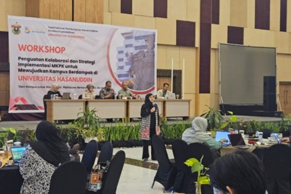 Unhas Gelar Workshop Penguatan Kolaborasi dan Strategi Implementasi MKPK Bersama Mitra DUDI