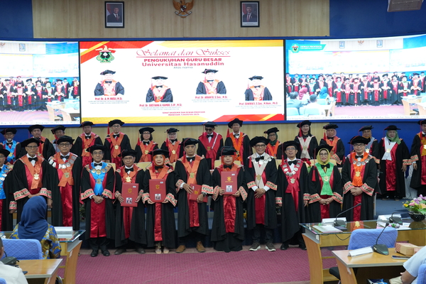 Unhas Kini Miliki 471 Guru Besar Aktif, Rektor Peluang Kolaborasi Lintas Disiplin