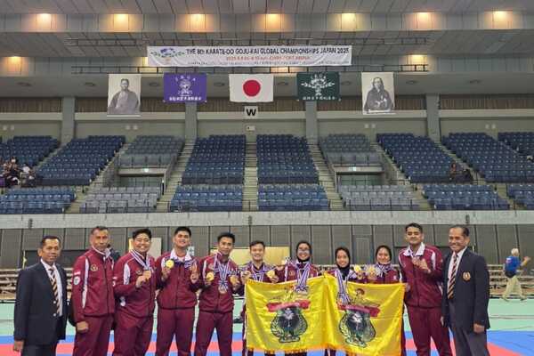 Unhas Persembahkan Prestasi Dunia dari Kejuaraan Karate Gojukai Jepang 2025