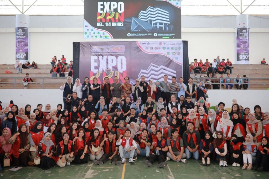Expo KKN Unhas 2025 4.738 Mahasiswa Hadirkan 351 Inovasi di 563 Desa