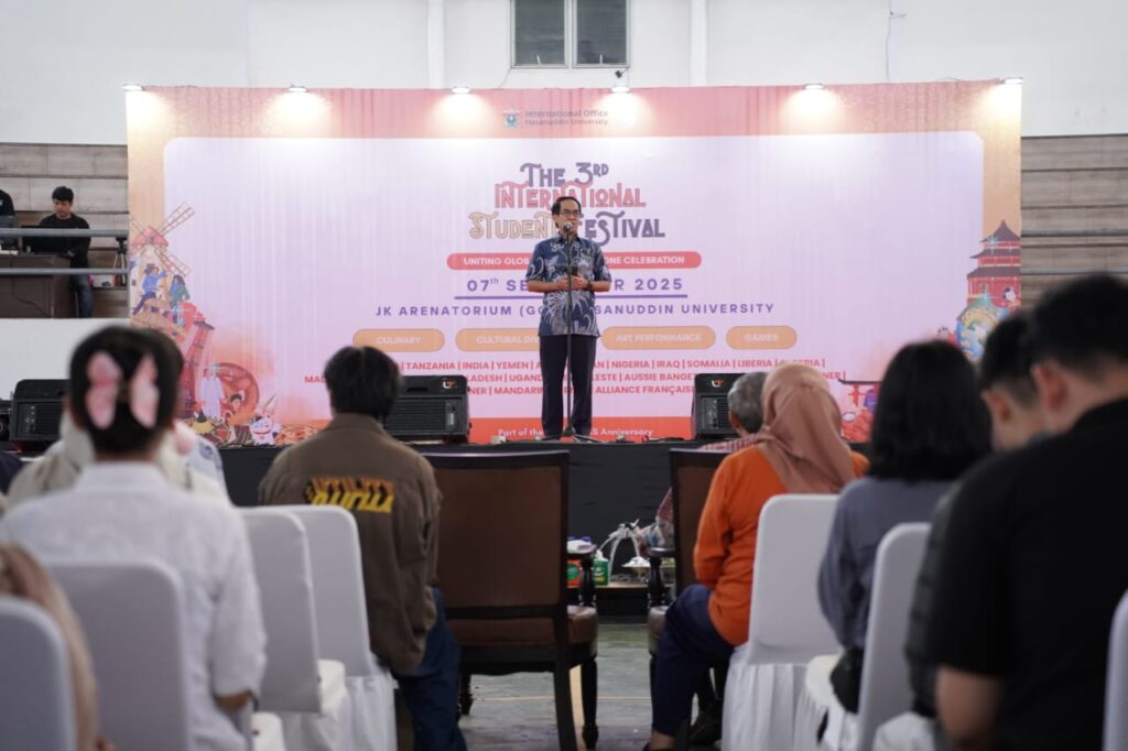ISF 2025, Rektor Unhas Momentum Perkuat Jejaring Global dan Persahabatan Dunia