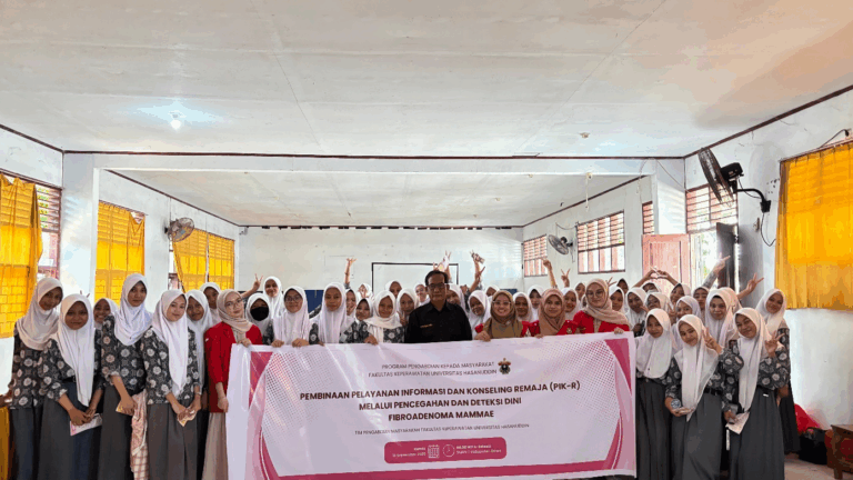 Cegah Fibroadenoma Mammae, FKep Unhas Gelar Edukasi Kesehatan di Kabupaten Gowa