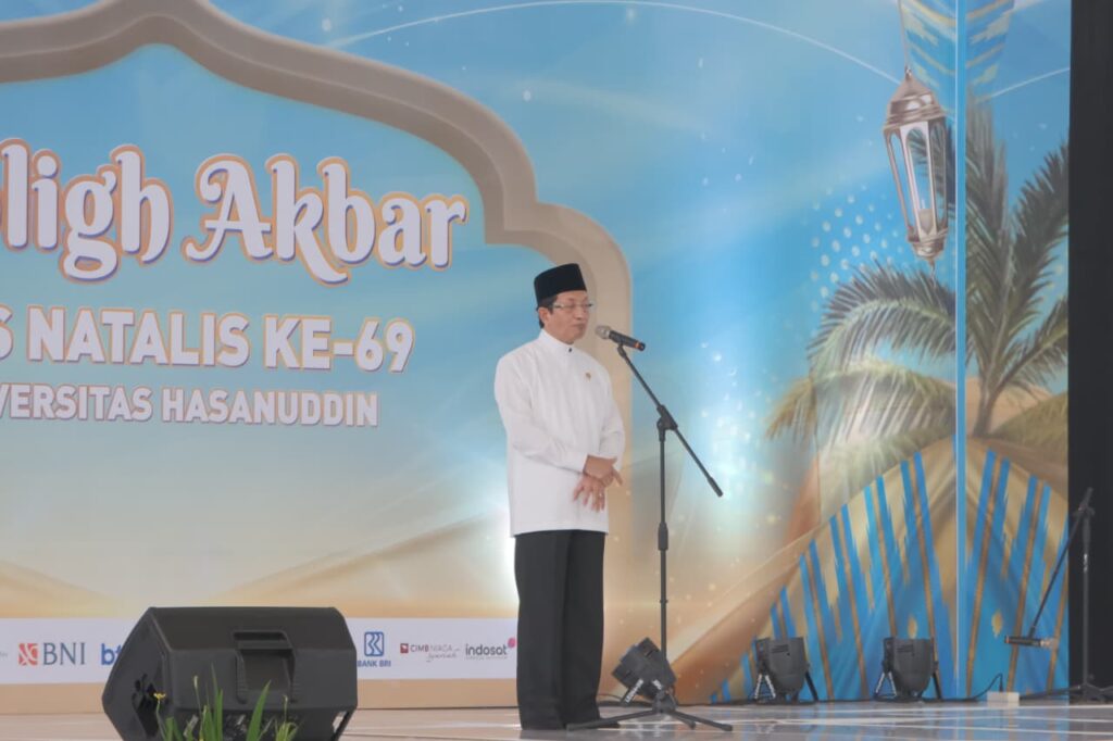 Unhas Hadirkan Menteri Agama dalam Tablig Akbar dan Doa Bersama