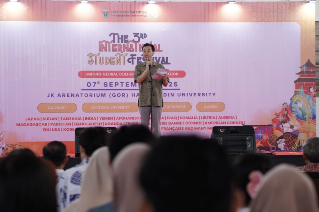 ISF 2025, Rektor Unhas Momentum Perkuat Jejaring Global dan Persahabatan Dunia