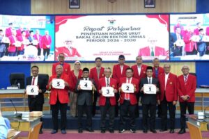 Proses Penyaringan Bakal Calon Rektor Unhas Periode 2026-2030 oleh Senat Akademik Dimulai (2)