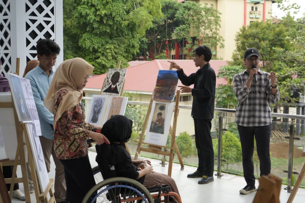 Pusat Disabilitas Unhas Wujudkan Kampus Inklusif Melalui Festival Titik Koma