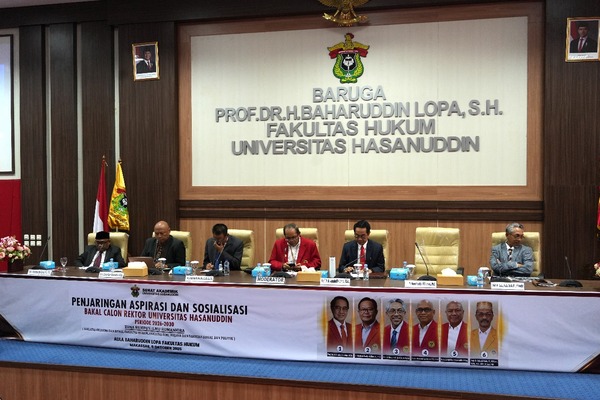 Sivitas Akademika Rumpun Ilmu Humaniora Sampaikan Aspirasi untuk para Bakal Calon Rektor