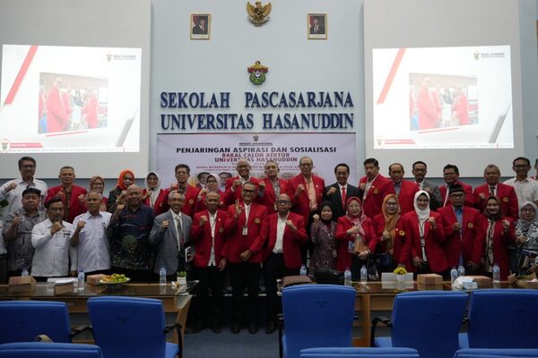 Sosialisasi Hari Pertama, Para Bakal Calon Rektor Unhas Terima Berbagai Aspirasi Sivitas Akademik