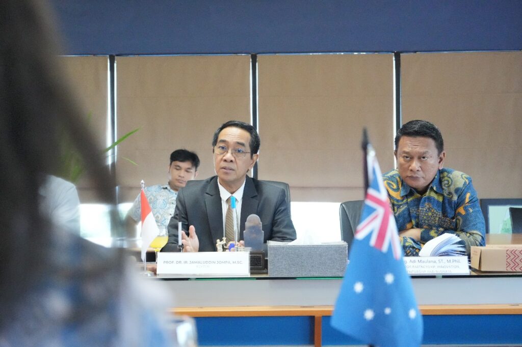 Unhas dan Charles Darwin University Bahas Peluang Kerja Sama Strategis Tingkat Global
