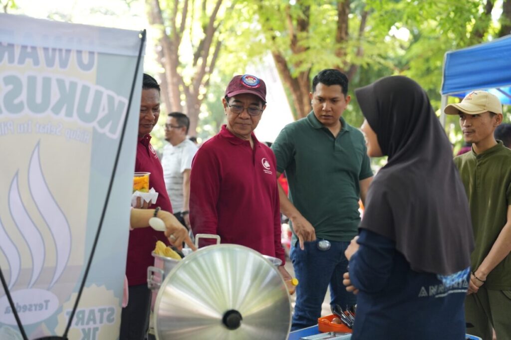Unhas Rayakan Dua Tahun Car Free Day Sajikan Suasana Sejuk dan Kuliner Halal di Tengah Kampus
