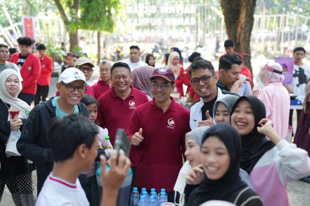 Unhas Rayakan Dua Tahun Car Free Day Sajikan Suasana Sejuk dan Kuliner Halal di Tengah Kampus