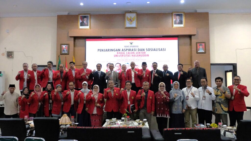 Penjaringan Aspirasi Bakal Calon Rektor, Sivitas Akademika Agrokompleks Beri Masukan untuk Pengembangan Unhas