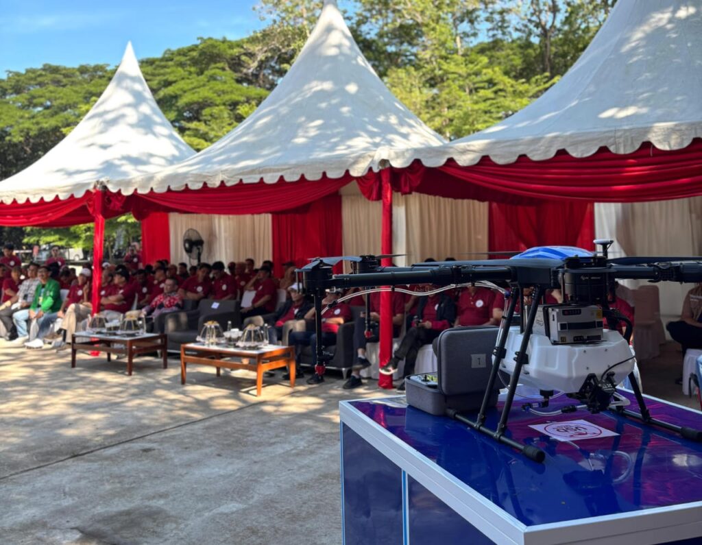 Drone Penyebar Benih Padi Karya Sivitas Akademik Unhas Siap Dukung Modernisasi Pertanian Nasional