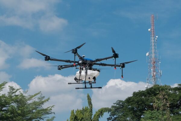 Drone Penyebar Benih Padi Karya Sivitas Akademik Unhas Siap Dukung Modernisasi Pertanian Nasional