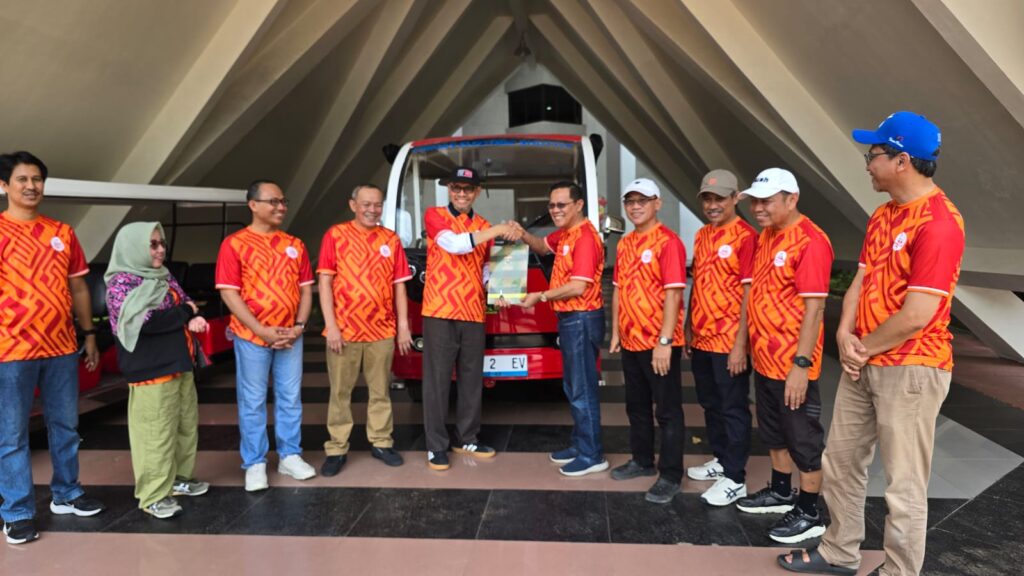 Inovatif! Unhas Sambut PIMNAS 2025 dengan Armada Kendaraan Listrik Karya Sendiri