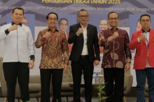 LSP Unhas Tuan Rumah Munas Pertama Konsorsium LSP P1 Perguruan Tinggi, Bangun Sinergi Menuju SDM Unggul